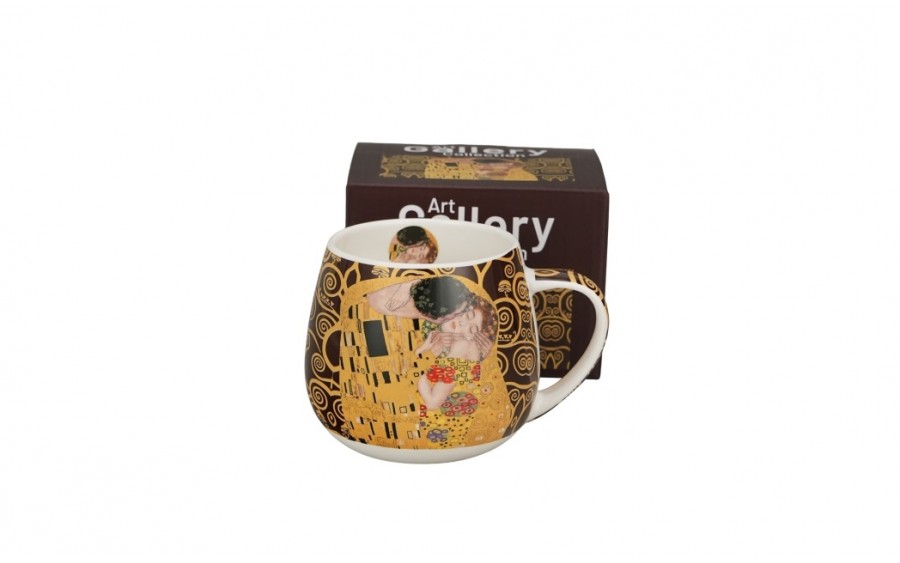 Kubek Baryłka 430 ml The Kiss Brown..