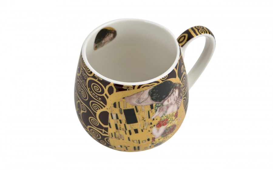 Kubek Baryłka 430 ml The Kiss Brown..