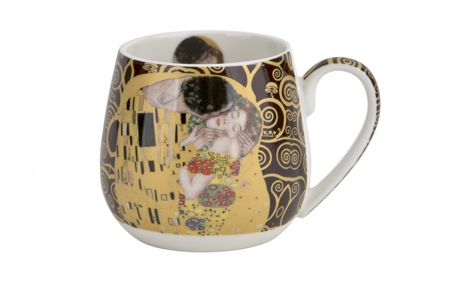 Kubek Baryłka 430 ml The Kiss Brown..