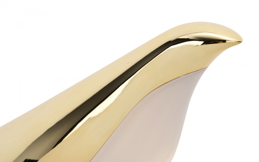 Lampka Ozdoba Ptak złoty 27,5 cm