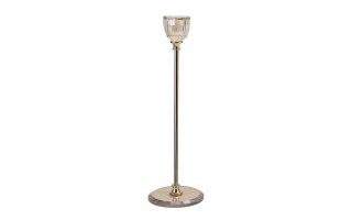 Świecznik szklany 17 cm CX1233