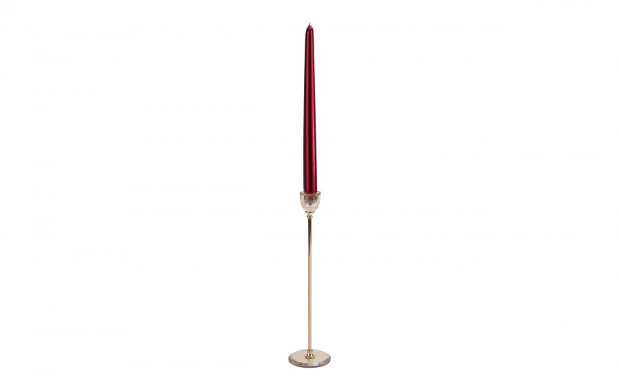 Świecznik szklany 22 cm CX1234