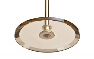 Świecznik szklany 22 cm CX1234