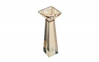 Świecznik szklany 20 cm CX1226