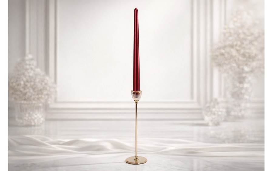 Świecznik szklany 17 cm CX1233