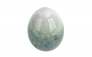 Ozdoba Jajko 9,5 cm niebieskie GJ0070