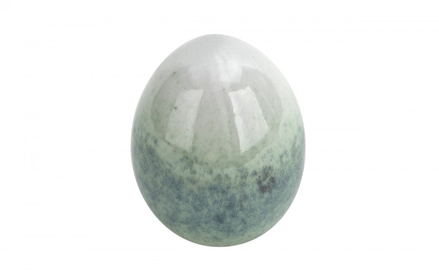 Ozdoba Jajko 9,5 cm niebieskie GJ0070