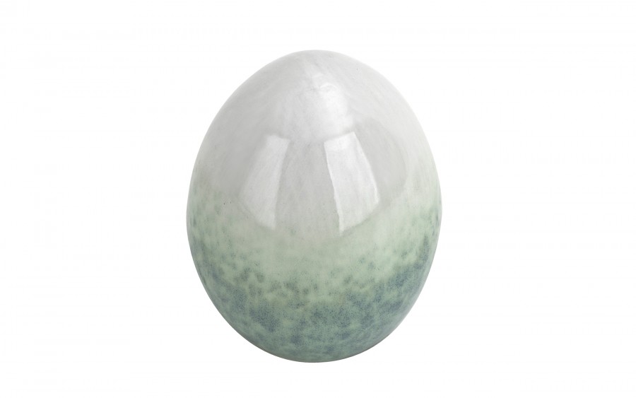 Ozdoba Jajko 11,7 cm niebieskie GJ0069