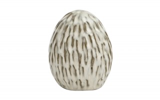 Ozdoba Jajko 9,4 cm beżowe GJ0059