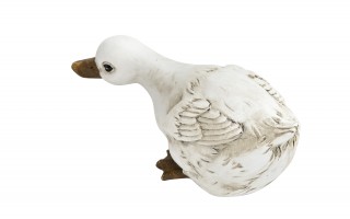Figurka dekoracyjna Gęś wielkanocna 12,5 cm Dekor-Pap