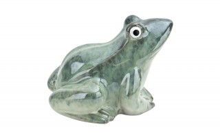 Ozdoba ceramiczna Żaba 14x12,5x10,5 cm Dekor-Pap