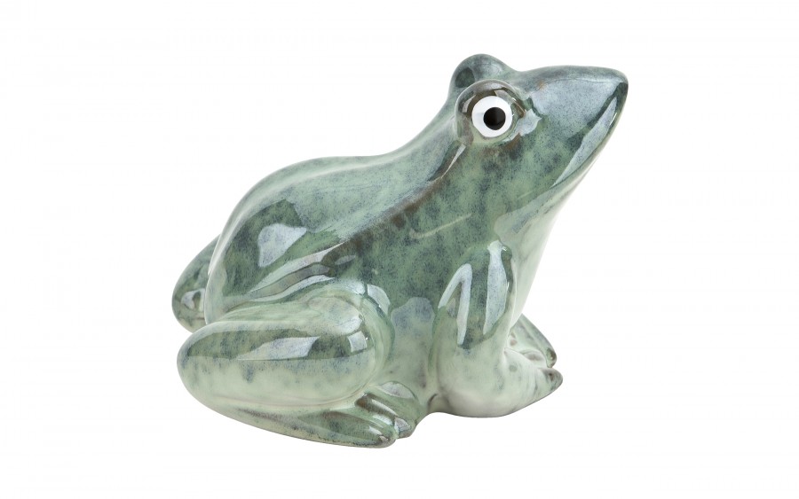 Ozdoba ceramiczna Żaba 14x12,5x10,5 cm Dekor-Pap