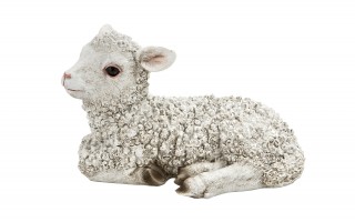 Baranek dekoracyjny wielkanocny 22 cm Dekor-Pap GJ0152 z tworzywa