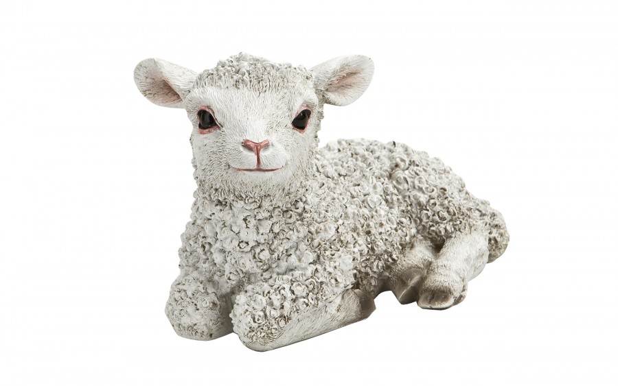 Baranek dekoracyjny wielkanocny 22 cm Dekor-Pap GJ0152 z tworzywa