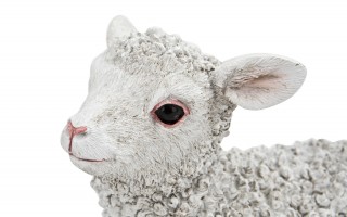 Baranek dekoracyjny wielkanocny 22 cm Dekor-Pap GJ0152 z tworzywa