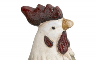 Figurka dekoracyjna Kogut 41 cm ceramiczny