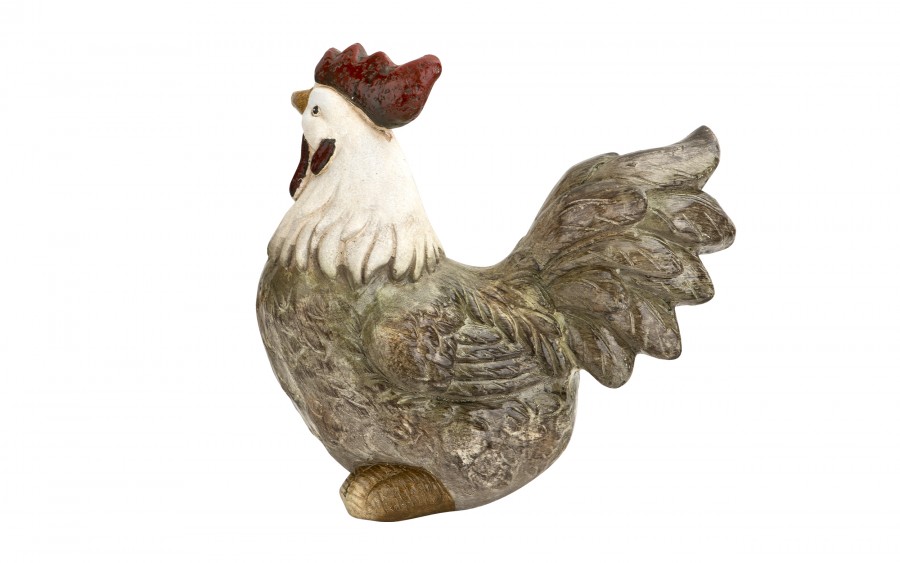 Figurka dekoracyjna Kogut 41 cm ceramiczny