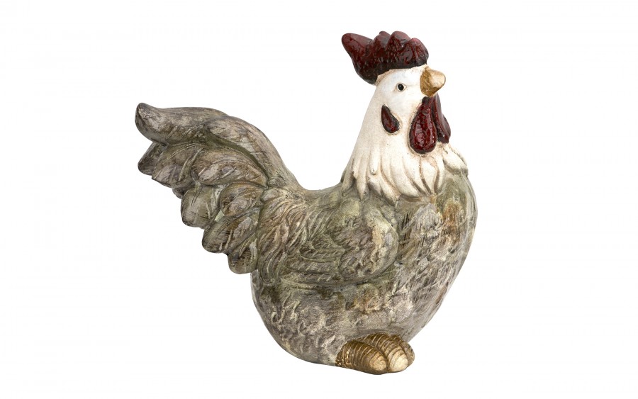Figurka dekoracyjna Kogut 41 cm ceramiczny