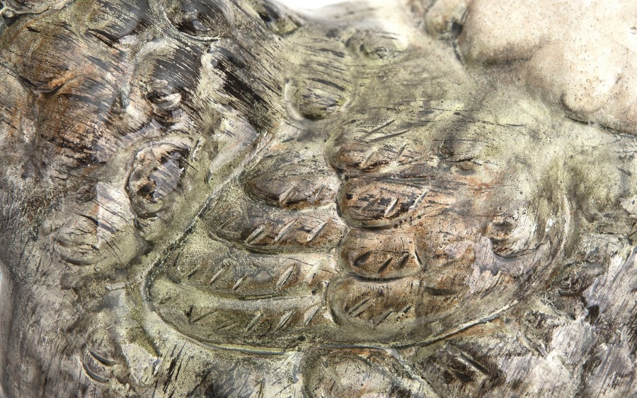 Figurka dekoracyjna Kura 19 cm ceramiczna