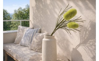 Kwiat sztuczny Banksja 72 cm zielona