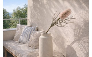 Kwiat sztuczny Banksja 72 cm pudrowy róż