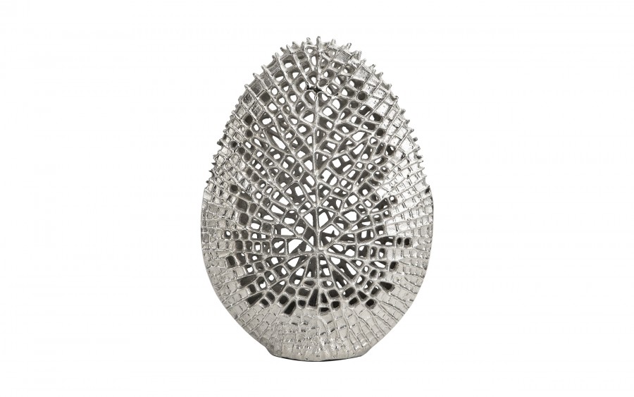 Wazon ażurowy 45 cm srebrny AP163310