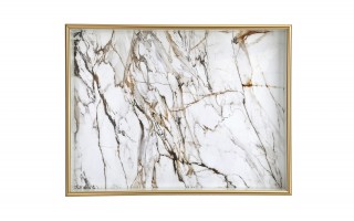 Taca dekoracyjna 40x30x4 cm Calacatta Gold 172011