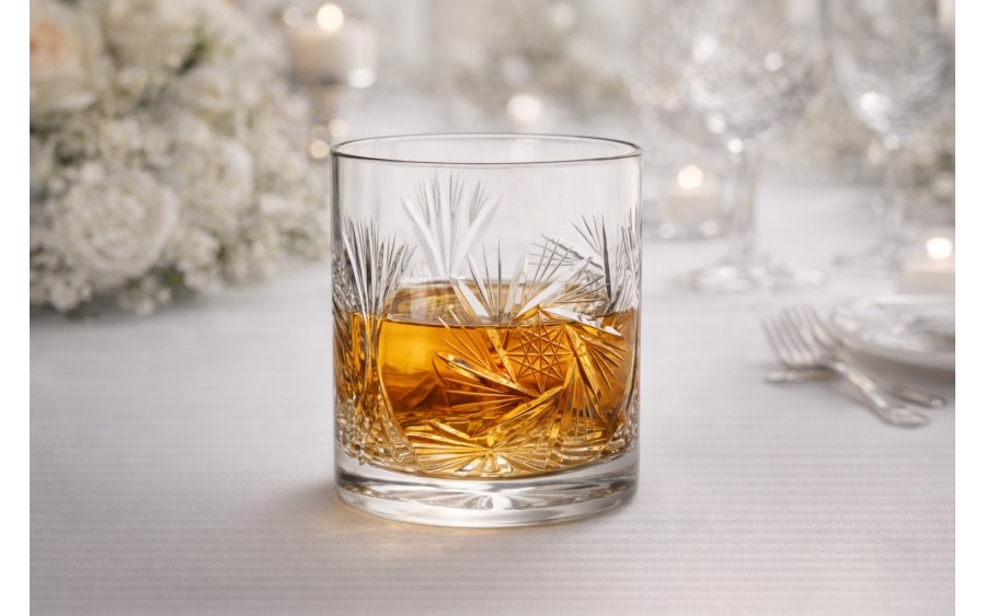 Szklanka kryształowa do whisky 350 ml
