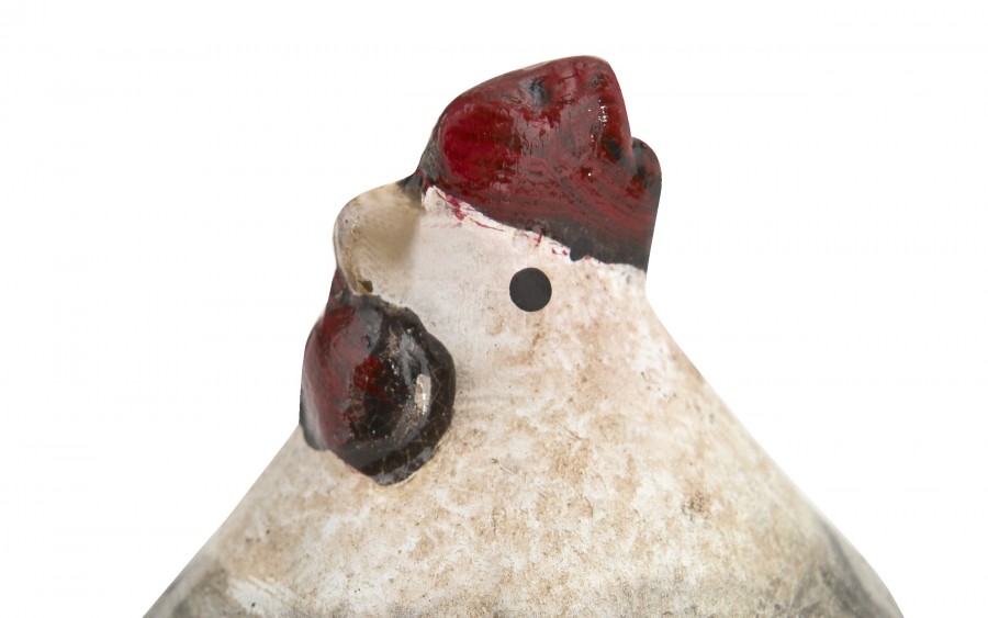 Figurka dekoracyjna Kura 8,5 cm ceramiczna