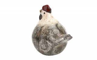 Figurka dekoracyjna Kura 8,5 cm ceramiczna