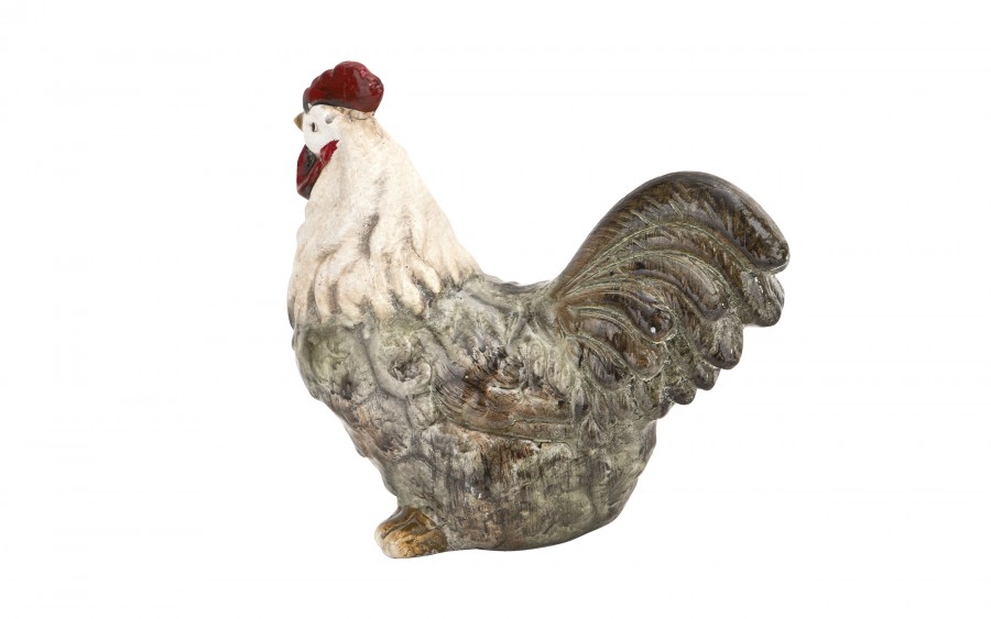 Figurka dekoracyjna Kogut 21,7 cm ceramiczny