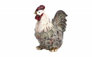 Figurka dekoracyjna Kogut 21,7 cm ceramiczny