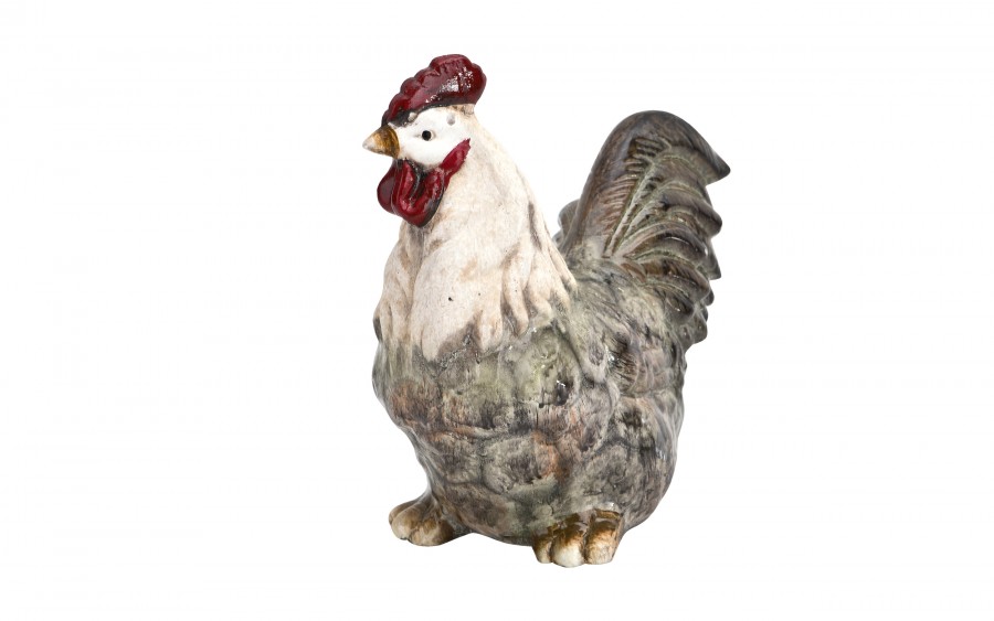 Figurka dekoracyjna Kogut 21,7 cm ceramiczny