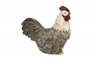Figurka dekoracyjna Kogut 21,7 cm ceramiczny