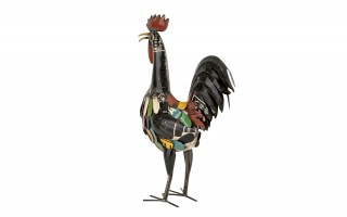 Figurka dekoracyjna Kogut 55,5 cm metalowy Dekor-Pap