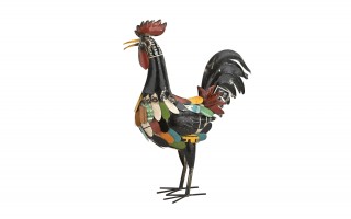 Figurka dekoracyjna Kogut 55,5 cm metalowy Dekor-Pap