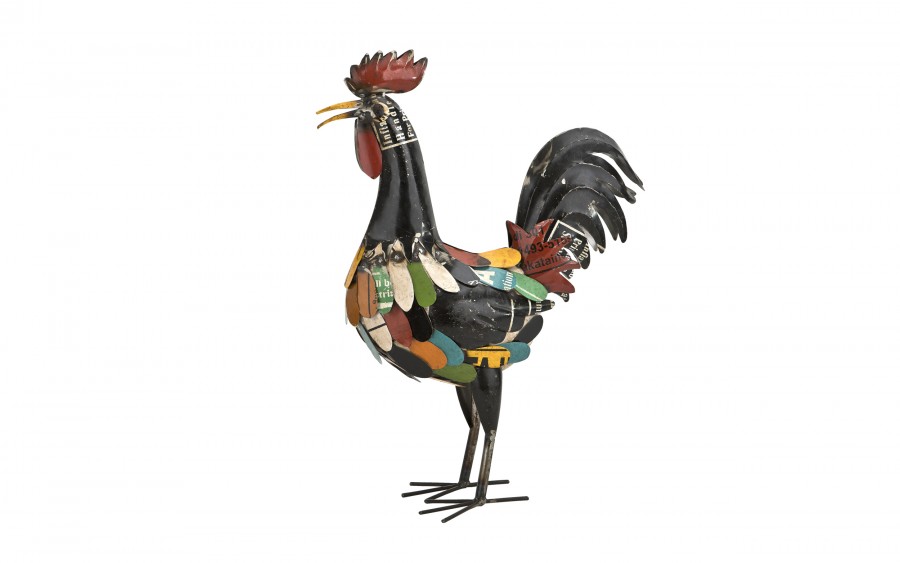 Figurka dekoracyjna Kogut 55,5 cm metalowy Dekor-Pap