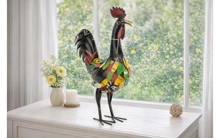 Figurka dekoracyjna Kogut 55,5 cm metalowy Dekor-Pap