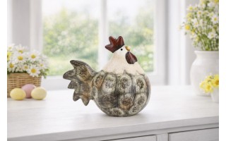 Figurka dekoracyjna Kogut 15,1 cm ceramiczny