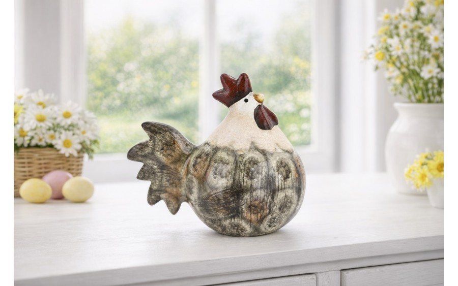 Figurka dekoracyjna Kogut 15,1 cm ceramiczny