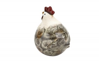 Figurka dekoracyjna Kura 15,1 cm ceramiczna