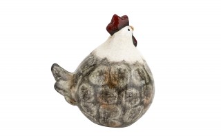 Figurka dekoracyjna Kura 15,1 cm ceramiczna