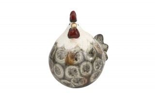 Figurka dekoracyjna Kura 15,1 cm ceramiczna