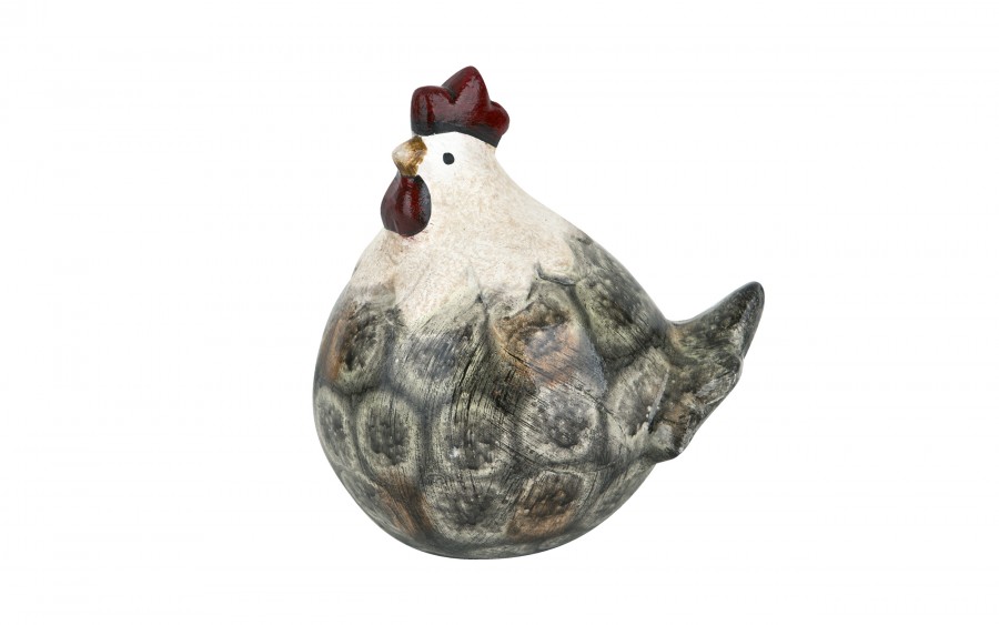 Figurka dekoracyjna Kura 15,1 cm ceramiczna