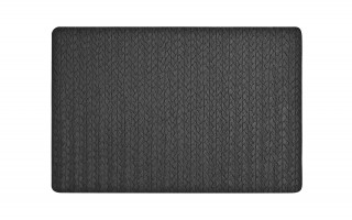 Mata stołowa 45x30 cm Gaia czarna 21304