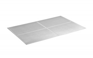 Mata stołowa 45x30 cm Srebrna 21302 Dajar