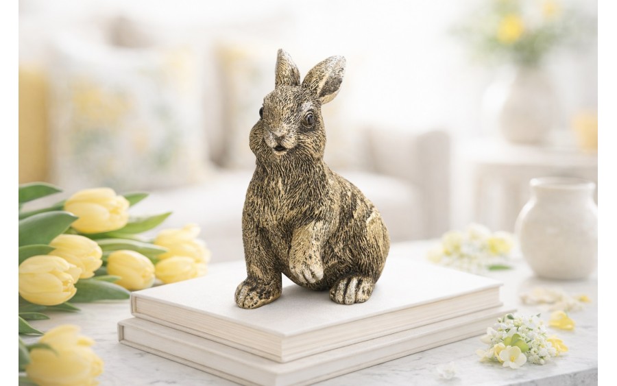 Figurka dekoracyjna Zając 10 cm GJ0048