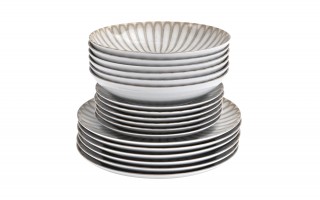 Komplet talerzy dla 6 osób 18 el. Roma/Boss 9228