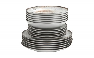 Komplet talerzy dla 6 osób 18 el. Roma/Boss 9229