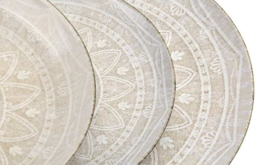 Komplet talerzy dla 6 osób 18 el. Roma/Boss 9230 Mandala